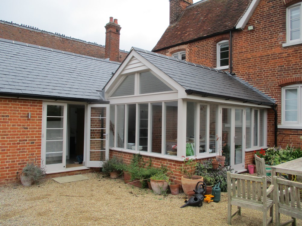 Garden Room extension to Grade II Listed house